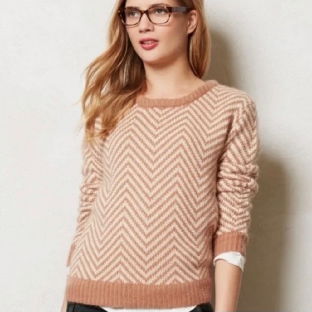 Meghan Markle Ganni x Anthropologie Wool Angora Blend Sweater